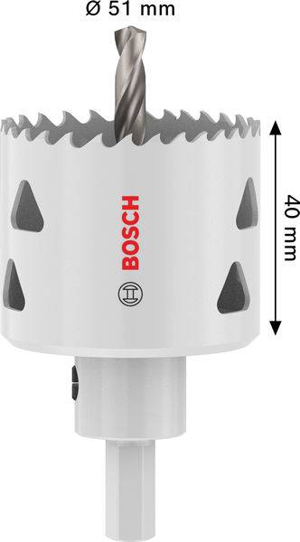 Bosch Accessories 2608594519 2608594519 Scie-cloche 51 mm 1 pc(s)-2