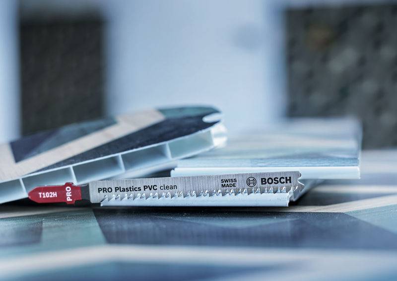 Bosch Accessories 2608667051 PRO Plastics PVC clean T102H lame de scie sauteuse, 100 mm, 5 pièces 5 pc(s)-7