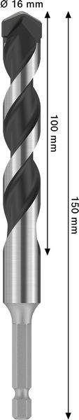 Bosch Accessories 2608707001 2608707001 Foret pour la pierre 1 pc(s)-1