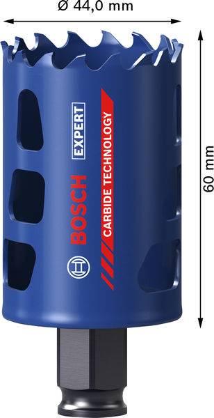 Bosch Accessories 2608901886 2608901886 Scie-cloche 44 mm 1 pc(s)-1