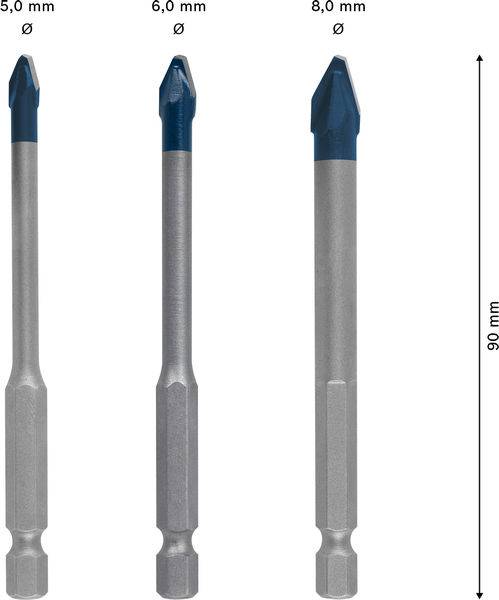 Bosch Accessories 2608902312 Foret céramique 1 pc(s)-8