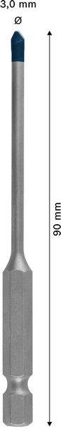 Bosch Accessories 2608902303 Foret céramique 1 pc(s)-1