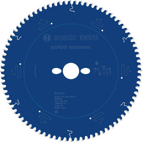 Bosch Accessories 2608902114 2608902114 Lame de scie circulaire Nombre de dents: 80 1 pc(s)-2