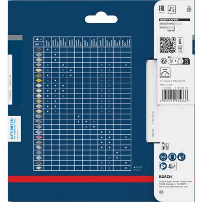 Bosch Accessories 2608902138 2608902138 Lame de scie circulaire 136 x 20.0 x 1 mm Nombre de dents: 24 1 pc(s)-0