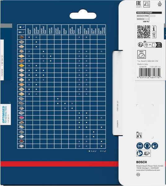Bosch Accessories 2608902149 2608902149 Lame de scie circulaire 165 x 20.0 x 1 mm Nombre de dents: 24 1 pc(s)-0