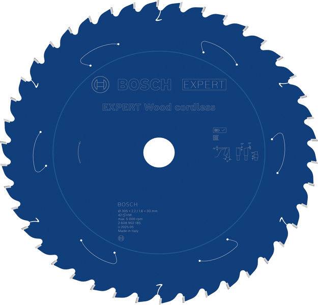 Bosch Accessories 2608902185 2608902185 Lame de scie circulaire Nombre de dents: 42 1 pc(s)-2