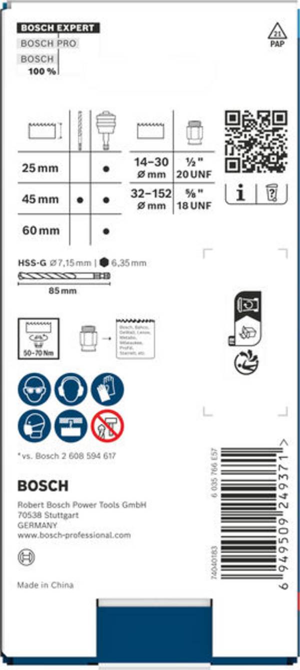 Bosch Accessories 2608902039 2608902039 Porte-embout pour scie-cloche    1 pc(s)