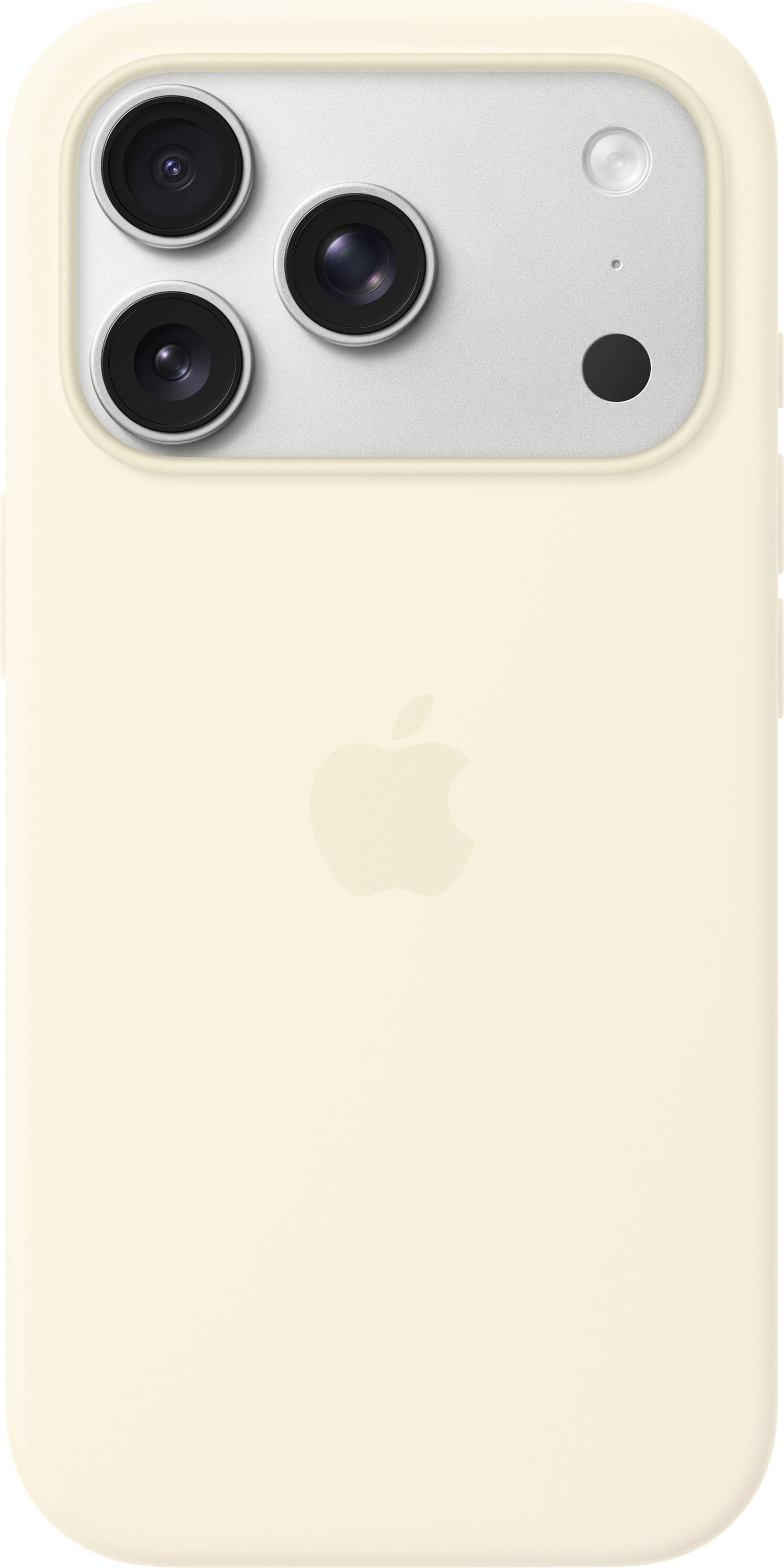 Apple Silicone Case iPhone 17 Pro vanille compatible avec MagSafe MHVX4ZM/A