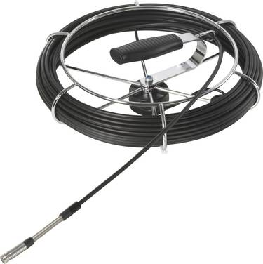 VOLTCRAFT BS-807 Câble pour caméra Ø de la sonde 10 mm 20 m haute résolution, éclairage LED, étanche