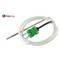 Sonde thermocouple avec connecteur vert et câble tressé long, marquée de la marque « EasyLog ». Utilisée pour l'enregistrement des données de température.