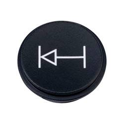 Symbole « Diode » inscrit sur un bouton noir rond.