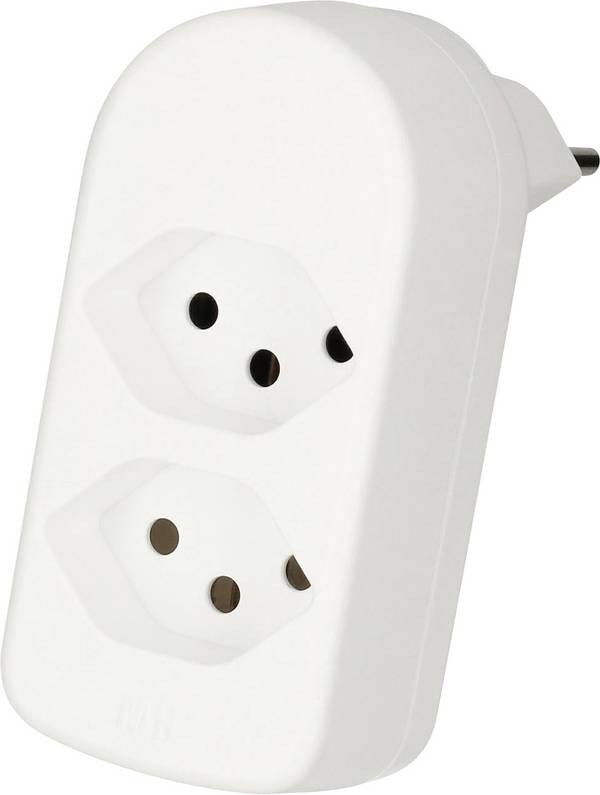 Max Hauri 176503  Bloc multiprise blanc