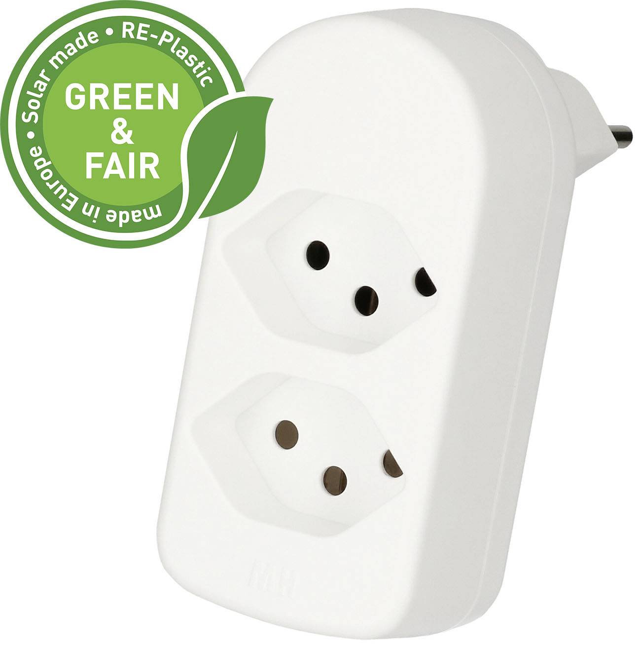 Max Hauri 176503 Bloc multiprise blanc-10