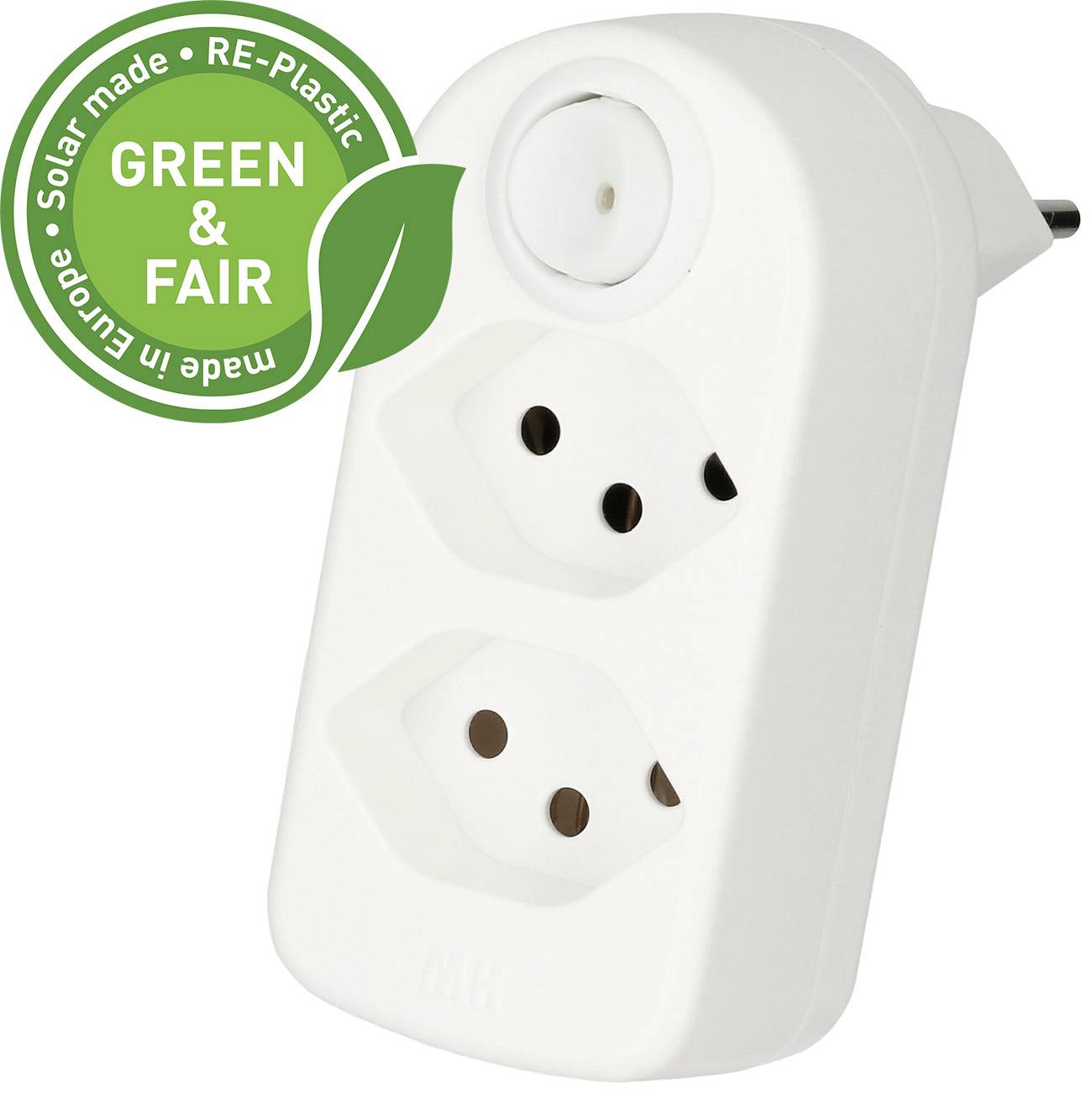 Max Hauri 176505 Bloc multiprise blanc-10