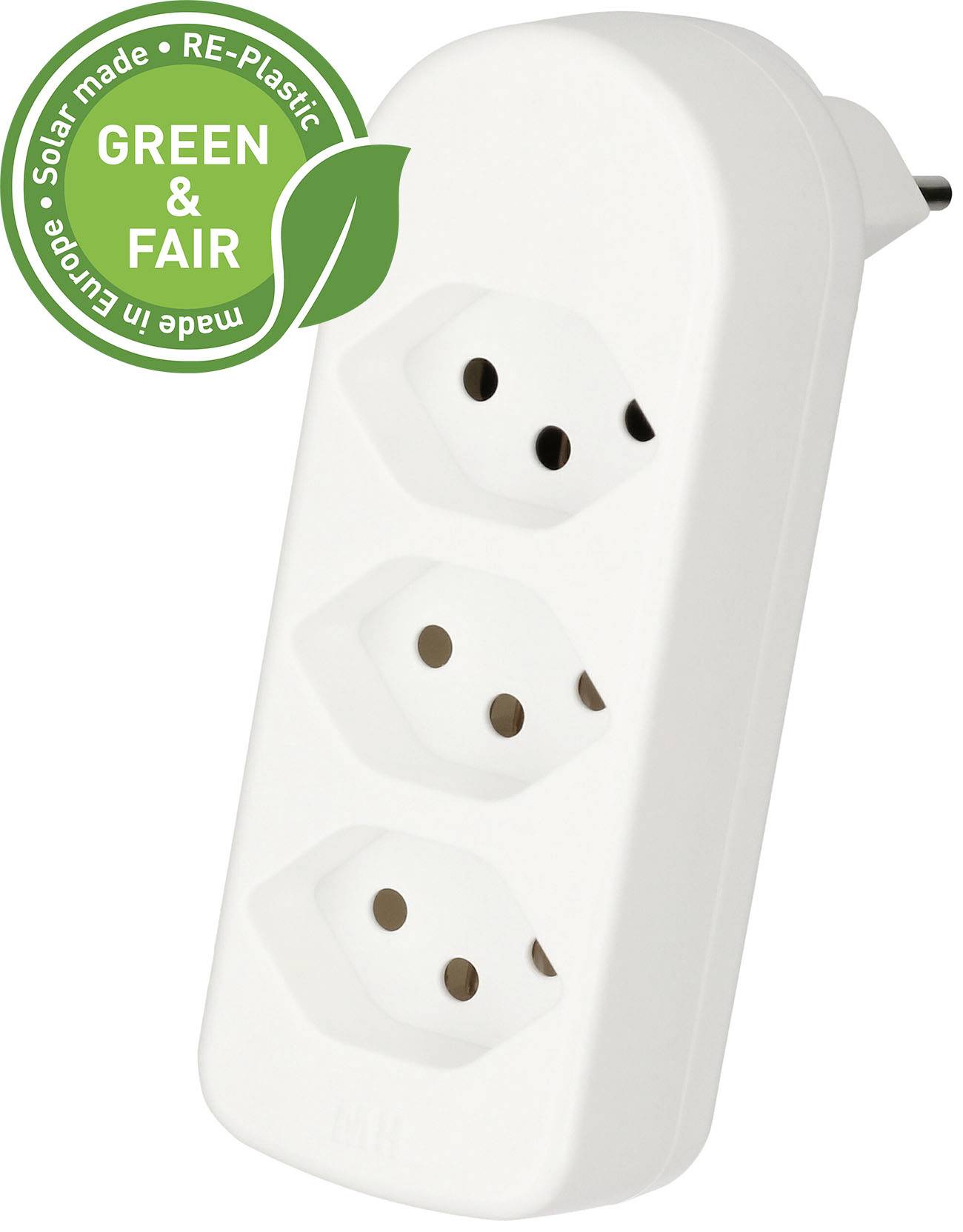 Max Hauri 176509 Bloc multiprise blanc-10