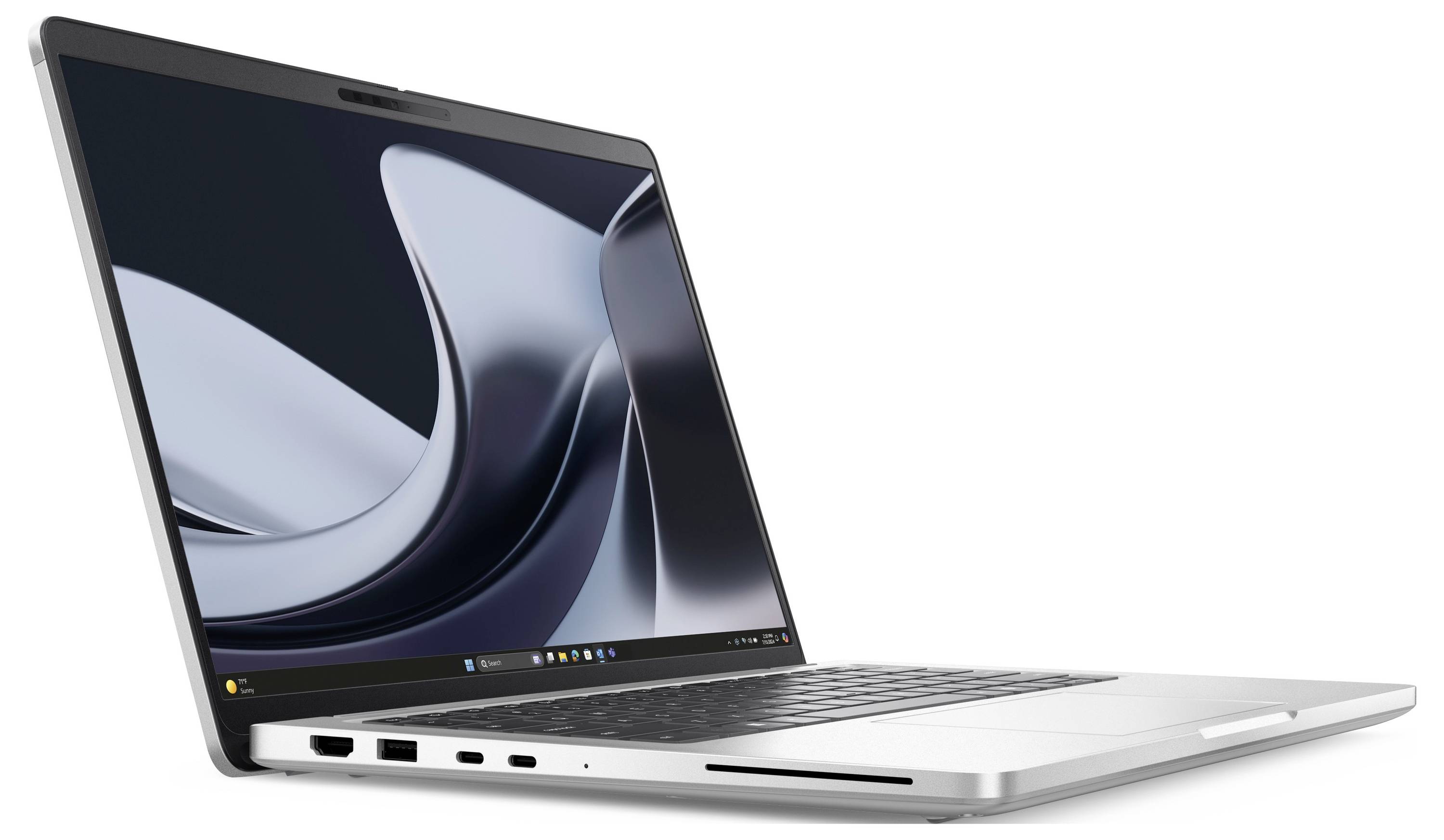 Dell Notebook Pro 14 Plus PB14255 35.6 cm (14 pouces) Full-HD+ AMD Ryzen 5 Pro PRO 230 16 GB RAM 512 GB SSD allemand, QW-2