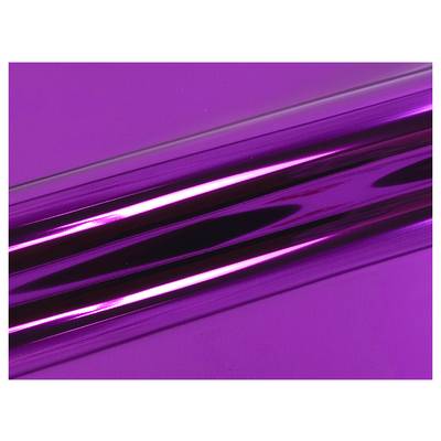 Un gros plan de deux tubes magenta brillants et réfléchissants disposés parallèlement sur un fond magenta assorti, créant un élément visuel vibrant et abstrait.