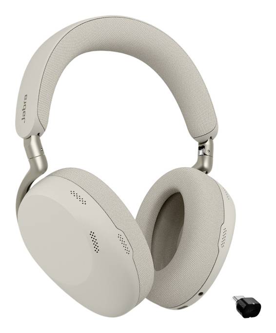 Jabra Jabra Evolve3 85 UC Stereo warm grey mit Micro-casque supra-auriculaire Bluetooth Stereo gris Noise Cancelling mic-0