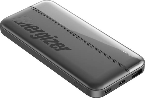 Energizer Max Power Powerbank (batterie supplémentaire) 10000 mAh LiPo USB-A, USB-C® noir affichage du statut