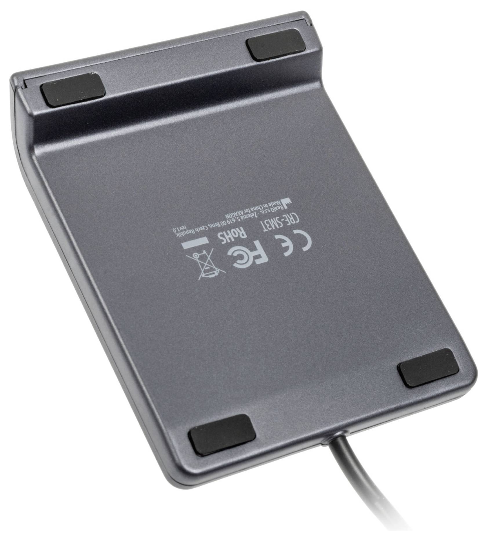 AXAGON CRE-SM3T Lecteur de carte mémoire externe USB 2.0 gris-3