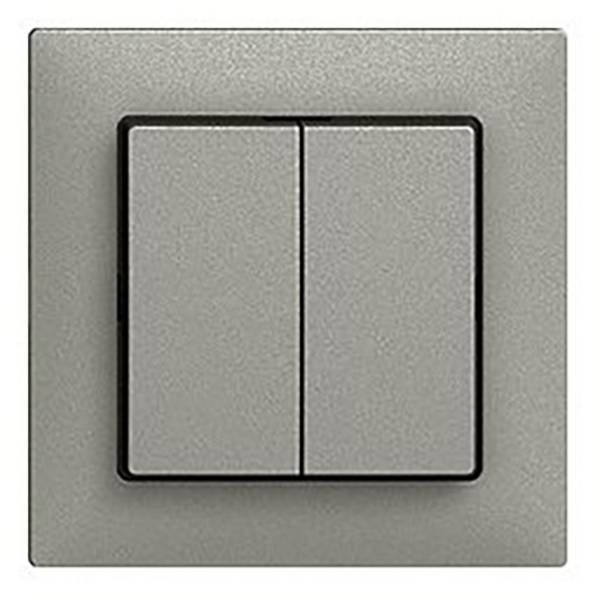 Feller  Cache Pressostat EDIZIOdue gris foncé 177522 1 pc(s)