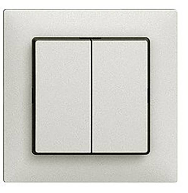 Feller  Cache Pressostat EDIZIOdue gris clair 177731 1 pc(s)
