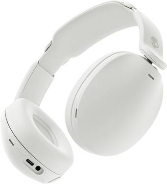 Skullcandy HESH 360 WIRELESS OVER EAR BONE  Casque supra-auriculaire Bluetooth  blanc Suppression du bruit du microphone pliable téléphone portable