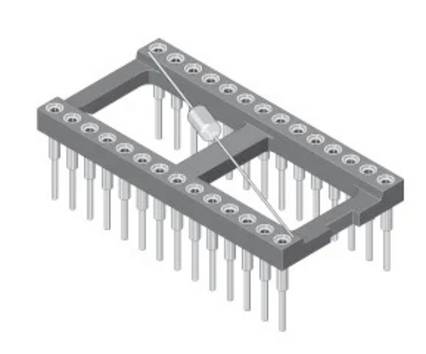 MPE Garry  001-4-032-6-B1STF-XT0    Support de circuits intégrés        1 pc(s)
