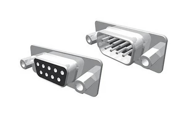 MPE Garry  596-4-009M-A00TS-BS0 Embase SUB-D mâle   barrette D-sub 1 pc(s) Piece