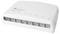 Commutateur réseau Ethernet blanc à huit ports portant les étiquettes « Telegarther » et « MPDS Cat6a », avec des ports numérotés de 1 à 8.