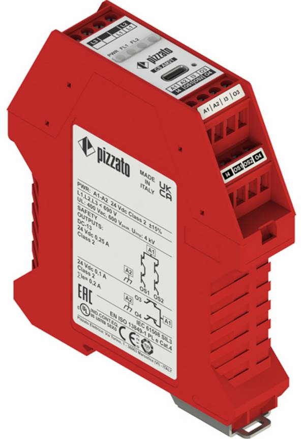 Bloc logique de sécurité CS AM21P1VU Pizzato Elettrica Tension de fonctionnement: 24 V 1 pc(s)