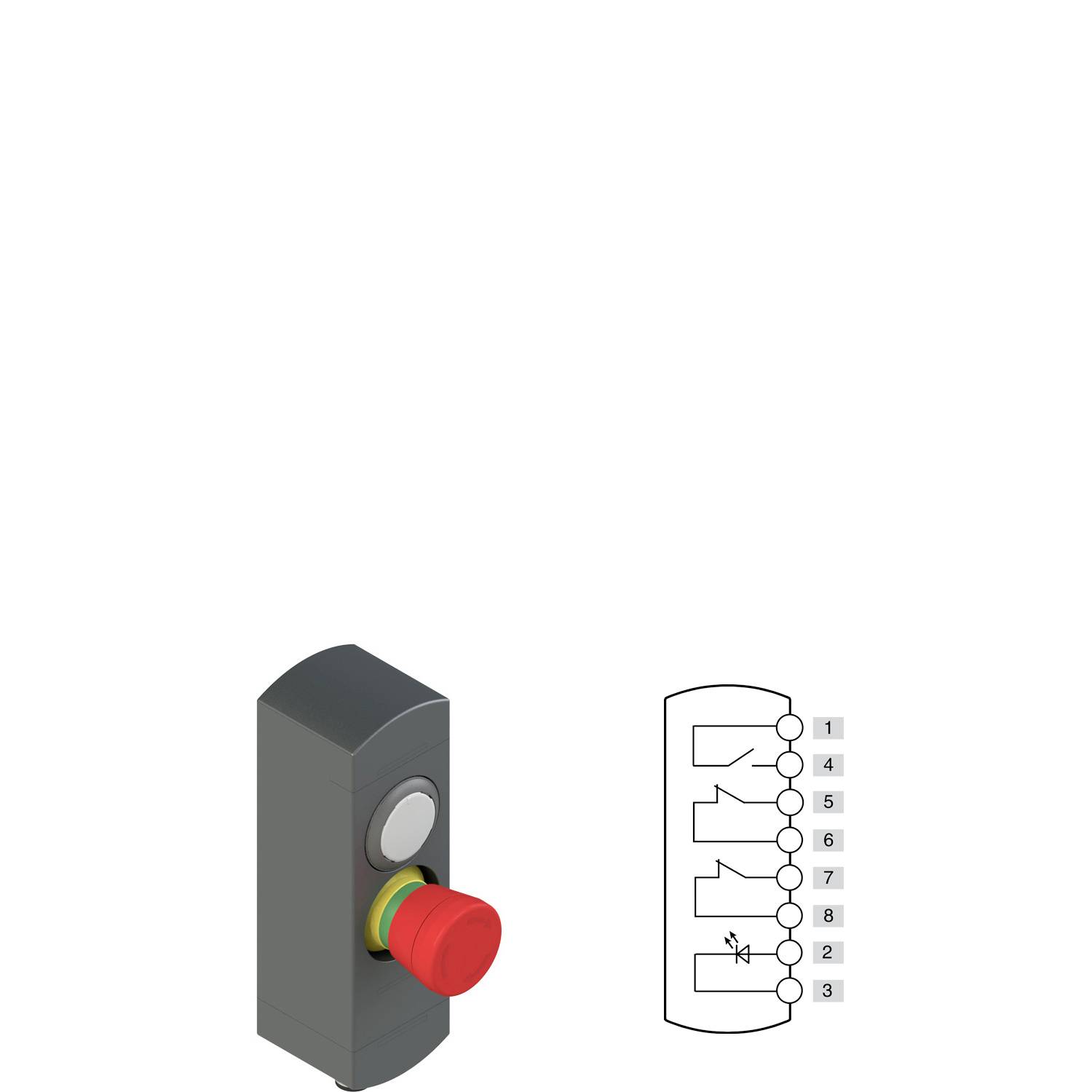 Pizzato Elettrica BN AC2ZA01 Unité de commande 1 pc(s)-1