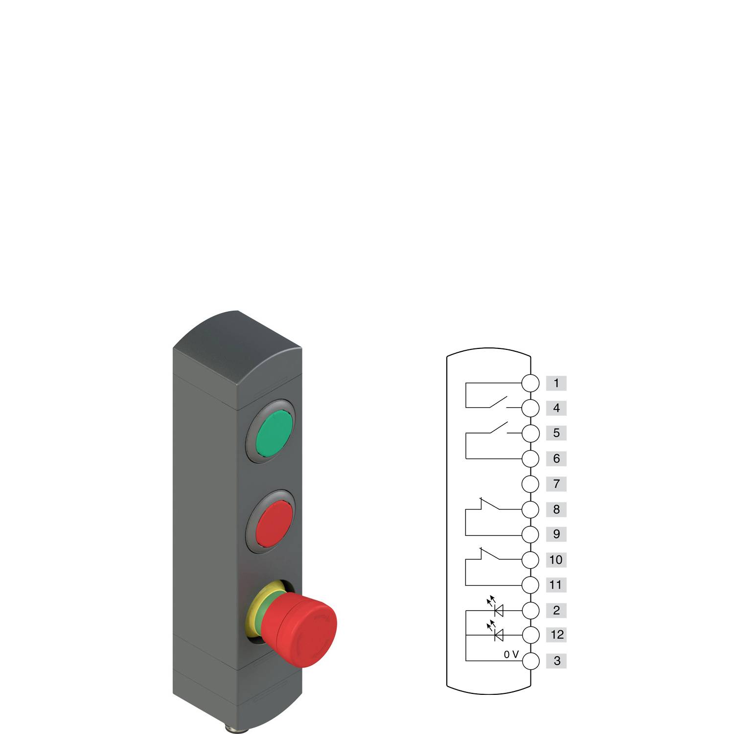 Pizzato Elettrica BN AC3ZA38 Unité de commande 1 pc(s)-1