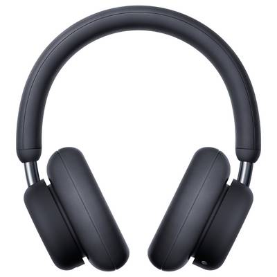 Casques audio supra-auriculaires noirs au design moderne, dotés de coussinets auriculaires rembourrés et d'un serre-tête rembourré pour un confort et une qualité sonore améliorés.
