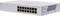 Un commutateur réseau blanc avec 16 ports Ethernet sur le panneau frontal et une ventilation sur le côté, utilisé pour connecter plusieurs appareils.
