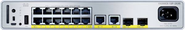 Cisco C9200CX-12P-2X2G-E 9000 Compact Switch 12-P Switch réseau  1 / 10 GBit/s fonction PoE