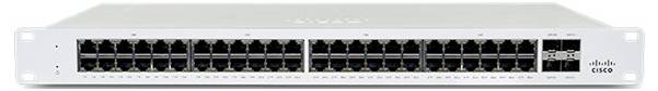 Cisco MS130-48X-HW MS130-48X Cloud Mgd. 40GE Switch réseau RJ45-0