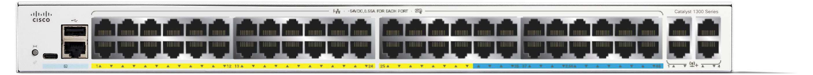 Cisco C1300-48MGP-4X C1300-48MGP-4X 48-Port Sw Switch réseau-1