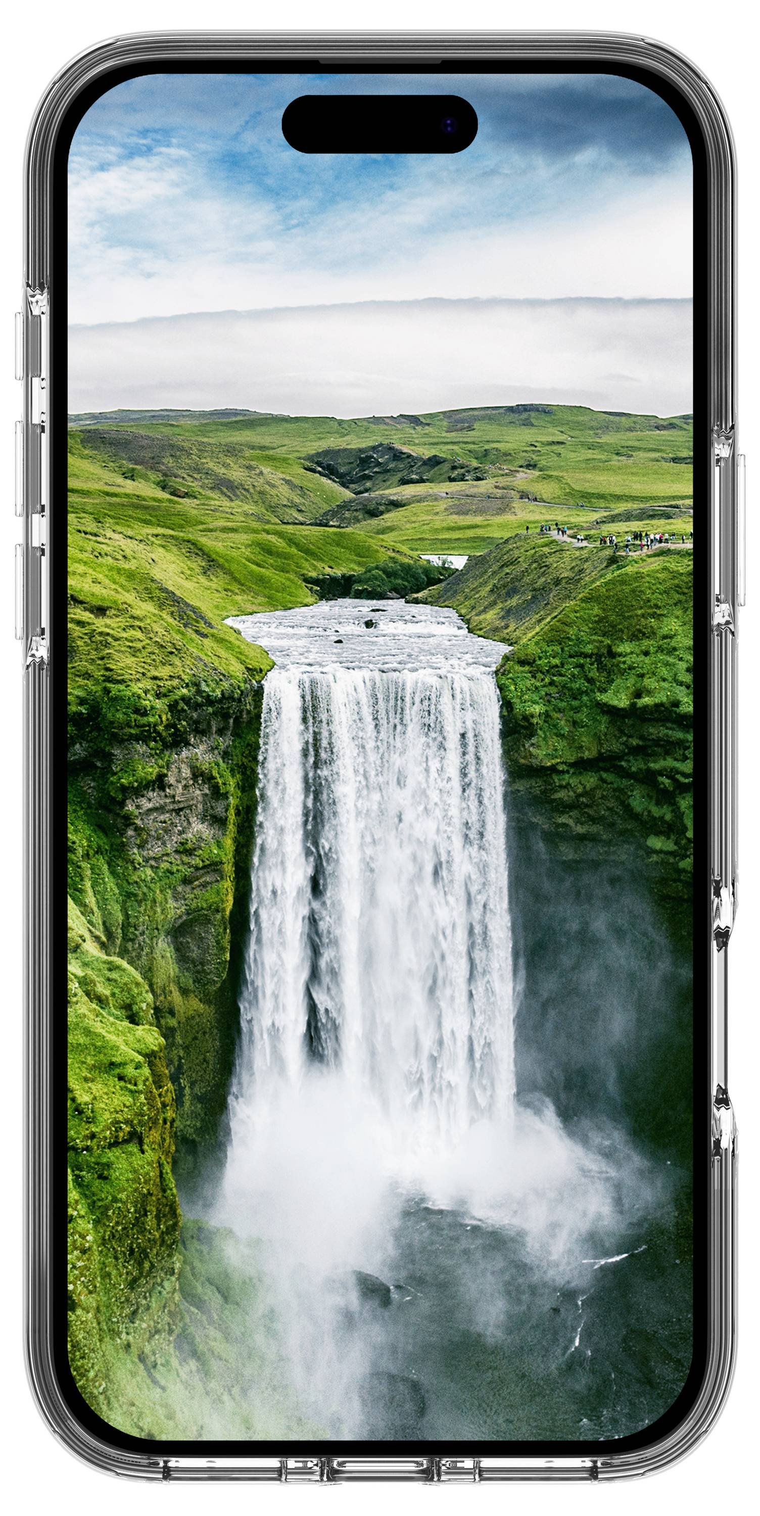 dbramante1928 Iceland Ultra D30 MS iPhone 17 Pro Max Coque Apple iPhone 17 Pro Max transparent compatible avec MagSafe I-5