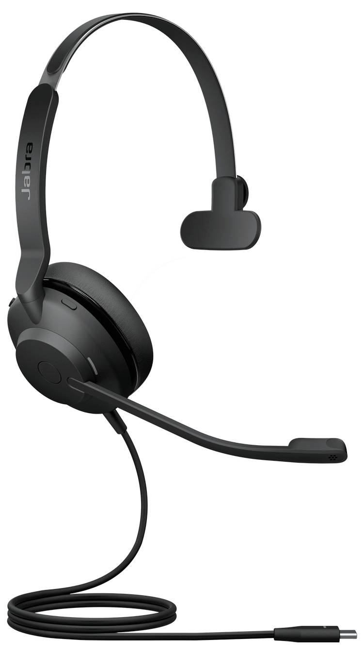 Jabra Evolve2 30 SE USB-C monaural UC Micro-casque supra-auriculaire filaire noir téléphone-1