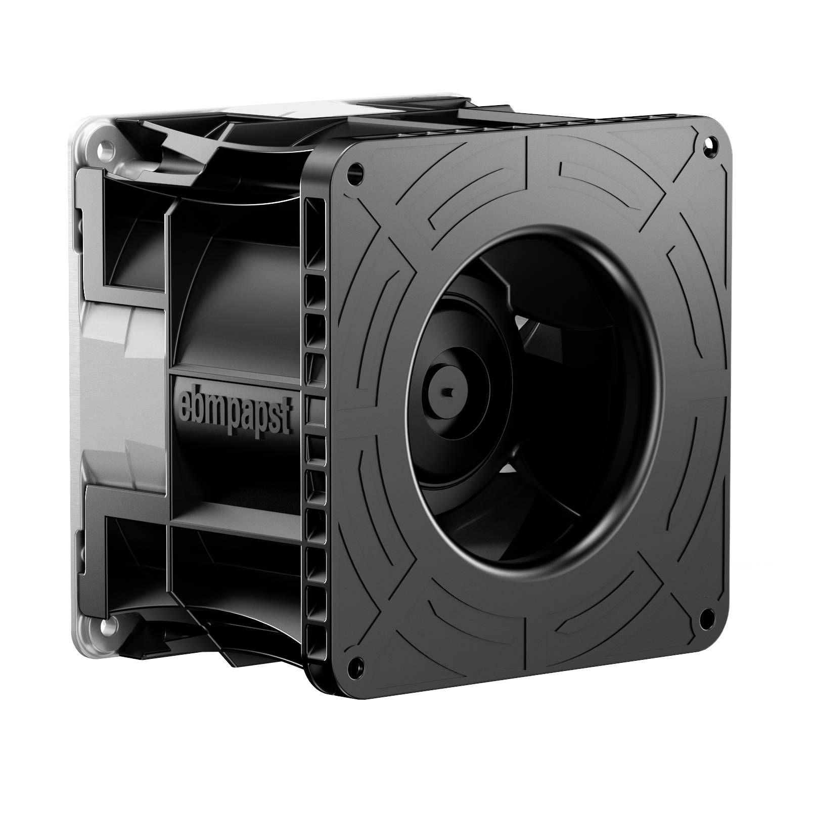 EBM Papst DF120-00198 48V O/2 17.200 Li.400 Ventilateur diagonal 48 V/DC 680 m³/h (Ø x H) 119.95 mm x 119 mm-0