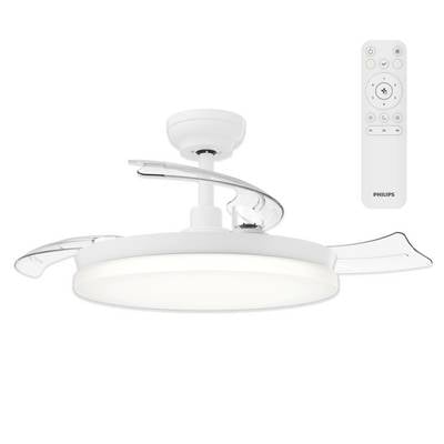 Philips LED Solr Ventilateur de plafond 32 W avec télécommande, variable-0