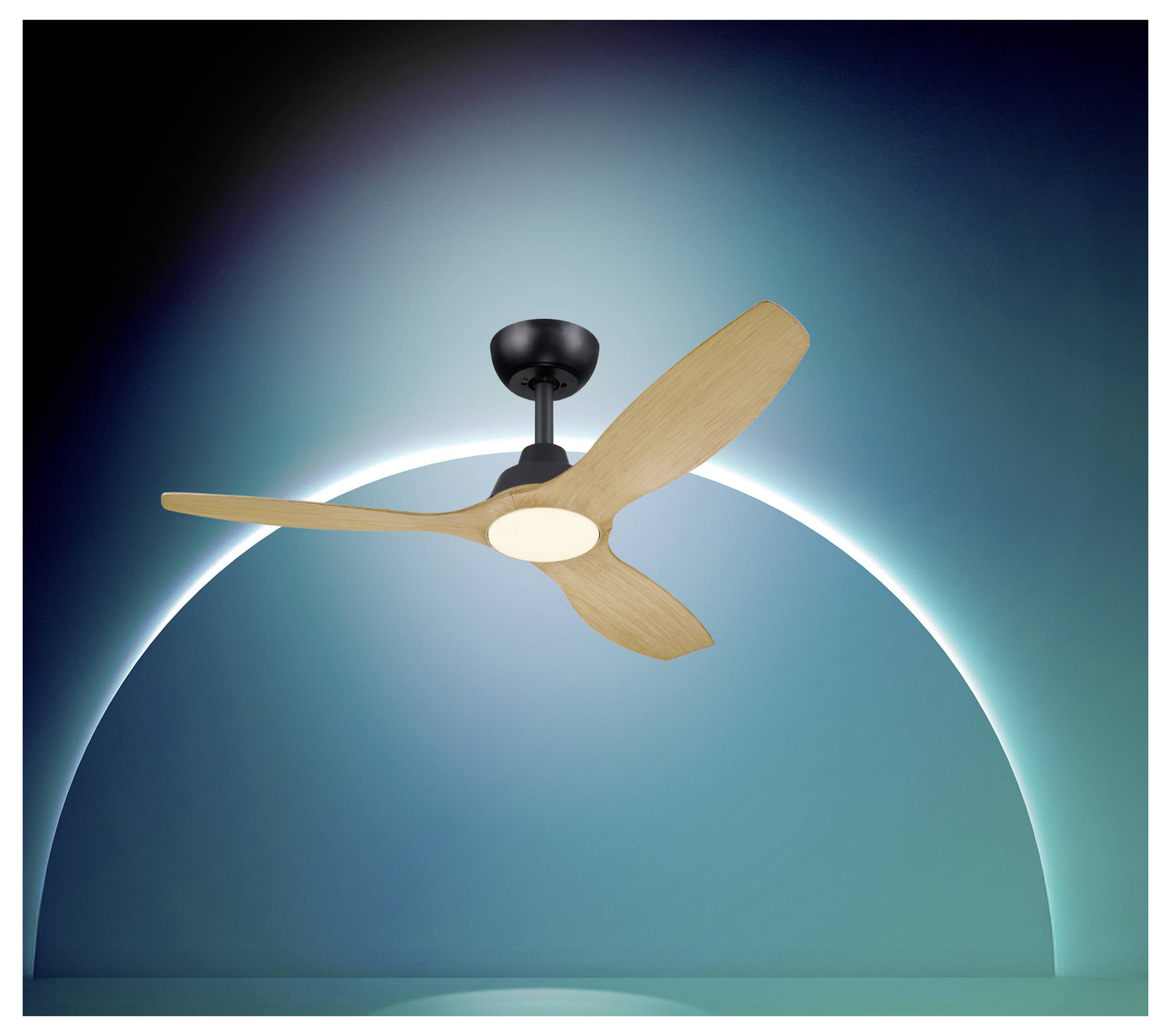 Philips LED Ventilateur de plafond 35 W avec télécommande, variable-1