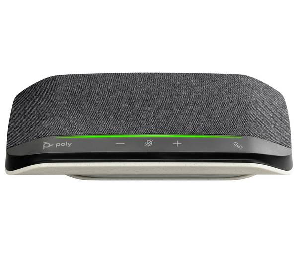 HP Poly HP Poly Sync 10 USB-A USB-C Speakerphone Haut-parleur de conférence  argent