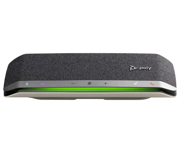 HP Poly Sync 40 MS Teams Speakerphone Haut-parleur de conférence  argent