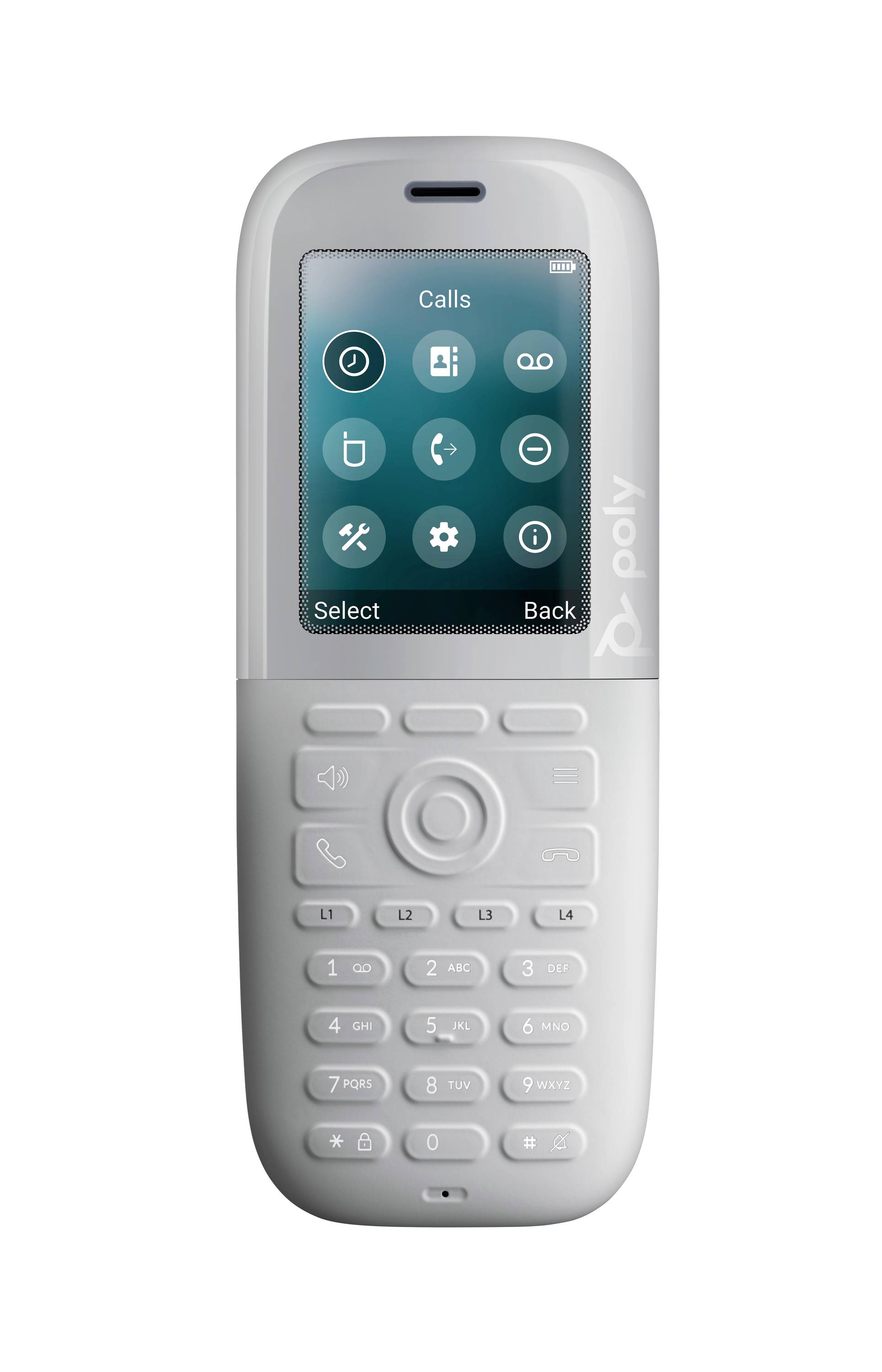 HP Poly HP Poly Rove 40 DECT Phone Handset-EURO Combiné DECT DECT anti-chocs blanc-0