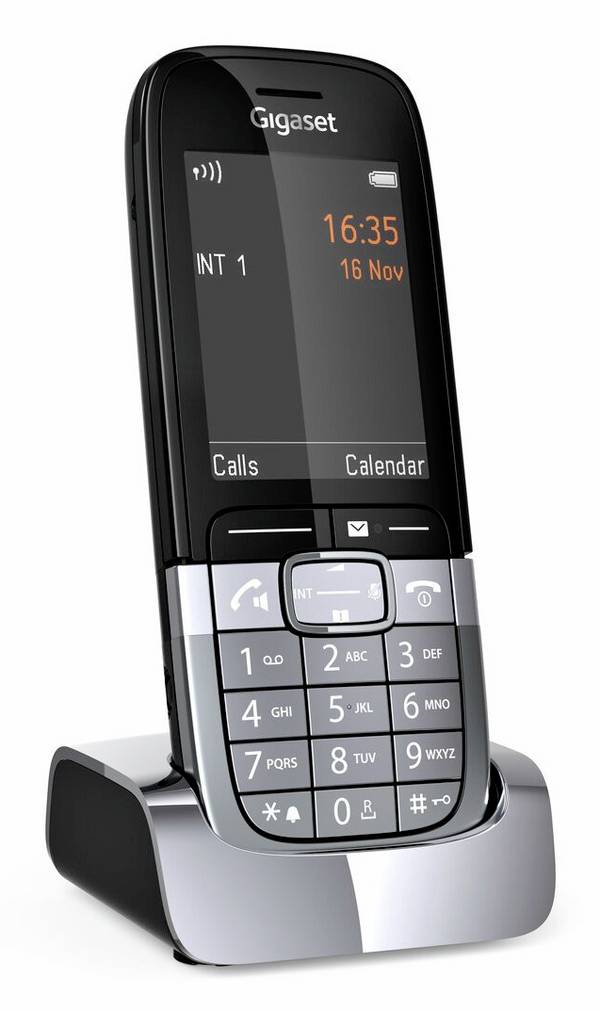 Combiné DECT Gigaset GIGASET SL850H PRO DECT Mobilteil TFT titane