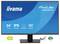 Moniteur iiyama ProLite X2491H, 24 pouces, IPS, résolution 1920x1080, bordures fines, réducteur de lumière bleue, classement énergétique C, certifié TCO.