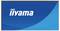 Logo avec le mot « iiyama » en blanc sur un fond bleu stylisé, représentant l'identité de marque de l'entreprise.