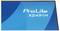 Coin de moniteur avec « ProLite X2491H » affiché à l'écran, présentant un fond bleu et une bordure de cadre noire.